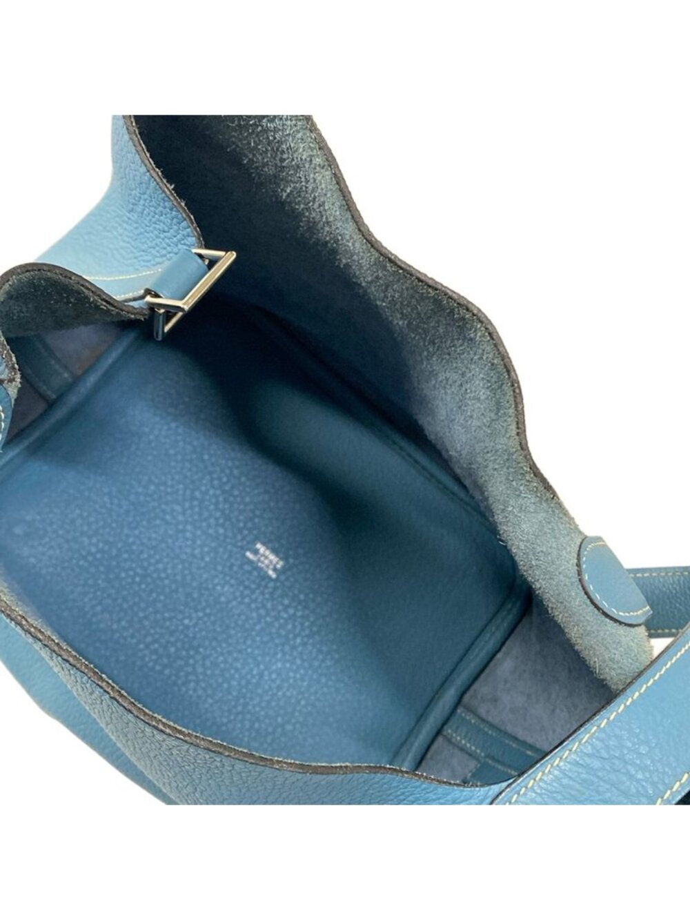 Hermes Handbag Picotin PM Blue Jean Silver - Picture 7 of 15
